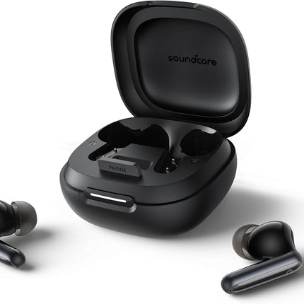 Soundcore P40i by Anker, Noise Cancelling Wireless Earbuds, Adaptive Noise Cancelling to Environments, Heavy Bass, 60H Playtime