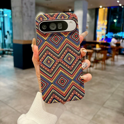 High Quality Matte Carbon Fiber Texture Magnetic Phone Case for Google Pixel, Shockproof Hard Cover