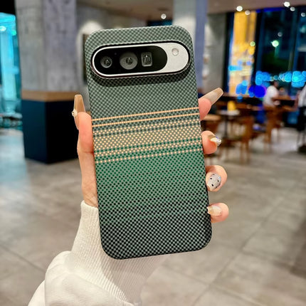 High Quality Matte Carbon Fiber Texture Magnetic Phone Case for Google Pixel, Shockproof Hard Cover