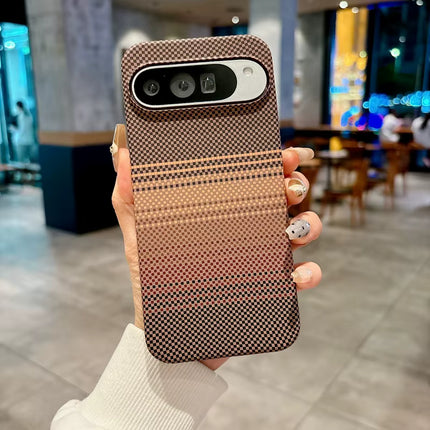 High Quality Matte Carbon Fiber Texture Magnetic Phone Case for Google Pixel, Shockproof Hard Cover