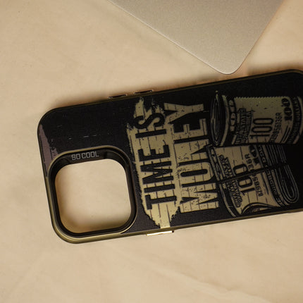 Sports Shockproof Laser Color Silver Phone Case