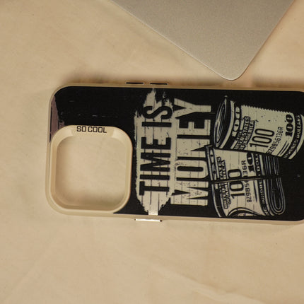 Sports Shockproof Laser Color Silver Phone Case