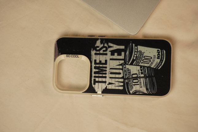 Sports Shockproof Laser Color Silver Phone Case