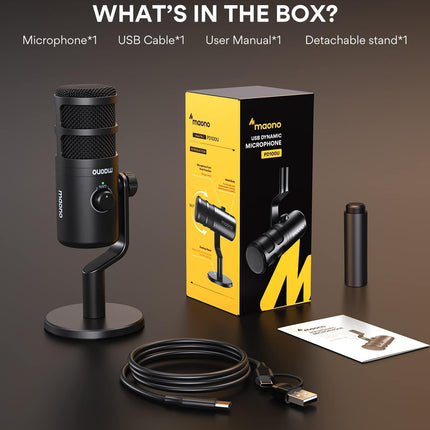 MAONO USB Dynamic Microphone