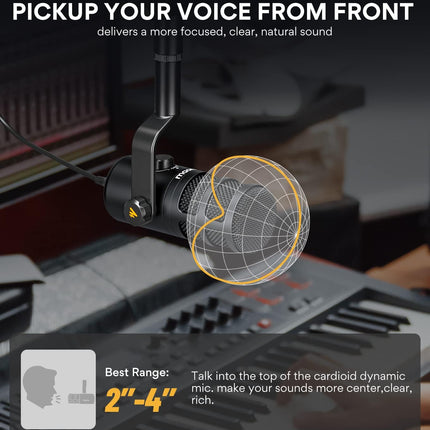 MAONO USB Dynamic Microphone