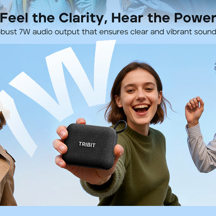 Tribit PocketGo Portable Bluetooth Speaker