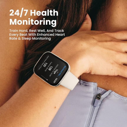 Amazfit Bip 5 Unity Smart Watch 46mm, 11-Day Battery, Fitness Activity Tracker with 120+ Sports Modes, Heart Rate & Sleep Monitor, Customizable Watch Faces