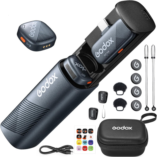 GODOX Cube-SC Kit2 Wireless Lavalier Microphones