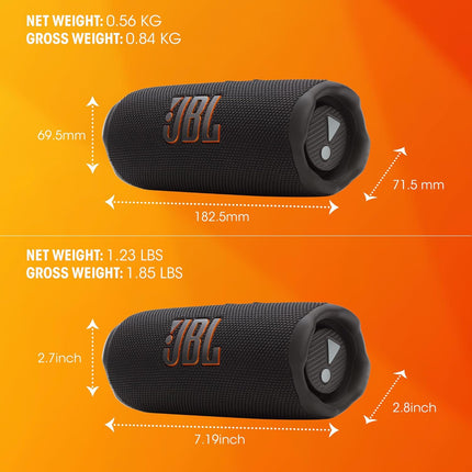 JBL Flip 7 - Portable Waterproof and Drop-Proof Speaker
