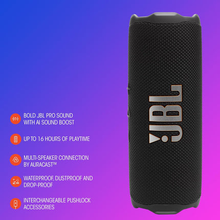 JBL Flip 7 - Portable Waterproof and Drop-Proof Speaker