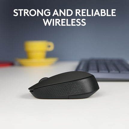 Logitech M171 Wireless Mouse for PC, Mac, Laptop, 2.4 GHz with USB Mini Receiver, Optical Tracking