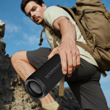 Monster S620 Bluetooth Speaker, Wireless Portable Outdoor Bluetooth Speakers, 60W True Wireless Stereo IPX8 Waterproof, Dual PairingBluetooth 5.4 Built-in Mic, Black
