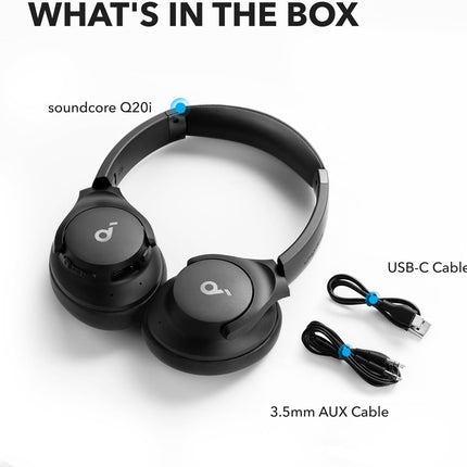 Soundcore by Anker Q20i Hybrid Active Noise Cancelling Headphones